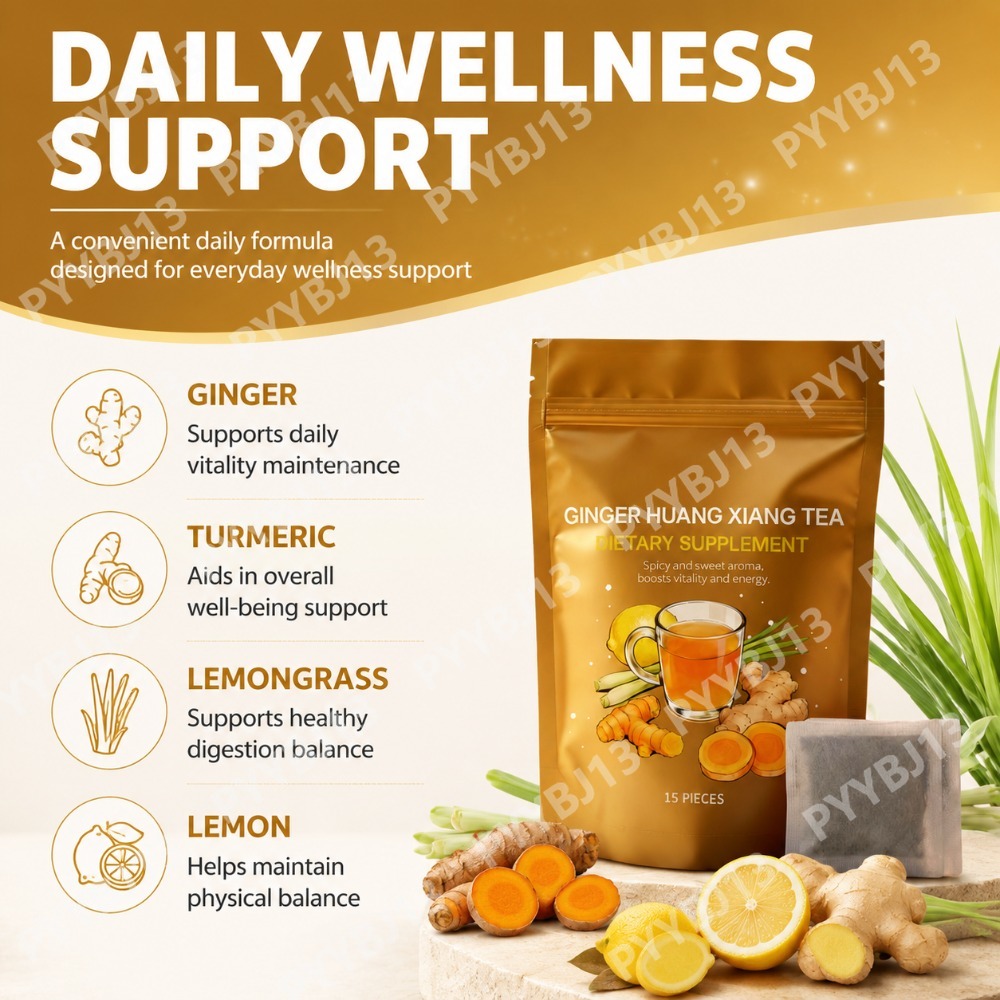 ชาสมุนไพรขิงขมิ้นผสมตะไคร้ รสเ - Wellness Herbal Tea Blends บทวิจารณ์และราคา